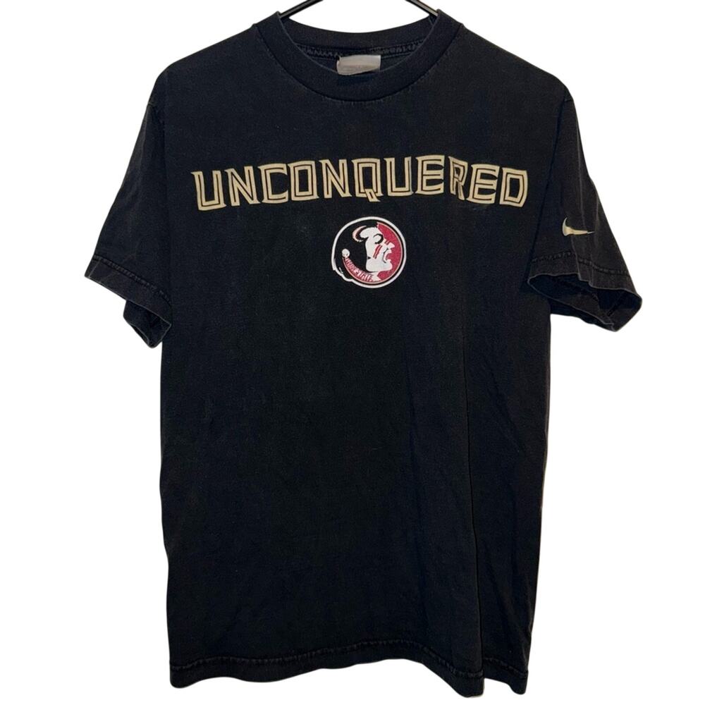 Y2K Florida State University Seminoles Unconquered NCAA Nike Team Shirt M